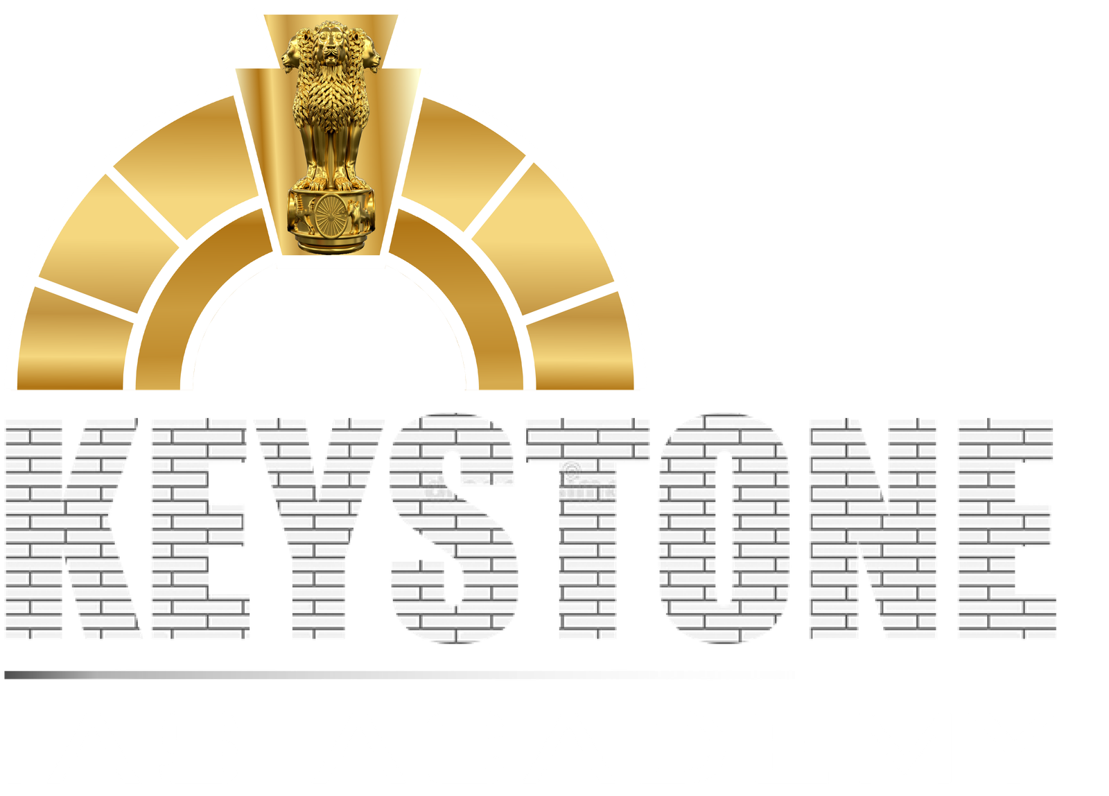 Logo KEY STONE Full White ACADEMY NEW-01